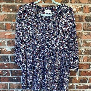 Mello day floral top